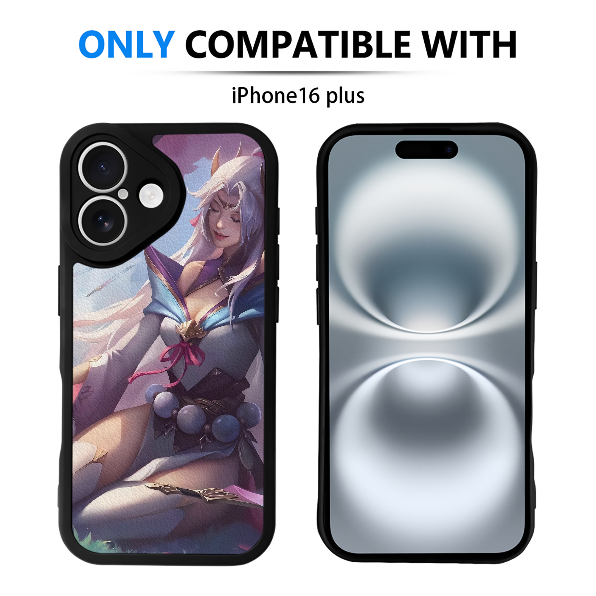 リーグ・オブ・レジェンド League of Legends LOL 【iPhone 16シリーズ対応】シリコンスマホケース（レザー調） 材質：シリコン